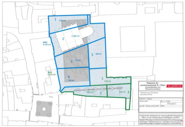 Das ist der Zeitplan für den Bau des neue Domviertels in St. Pölten