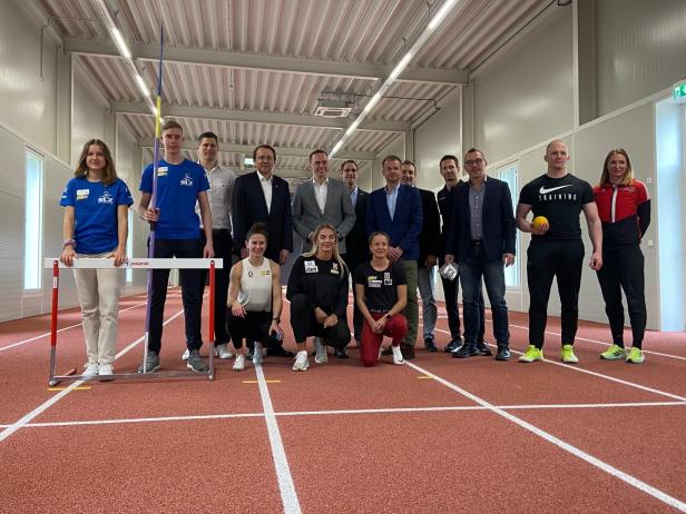 1,8 Millionen Euro für Leichtathletik-Halle in St. Pölten