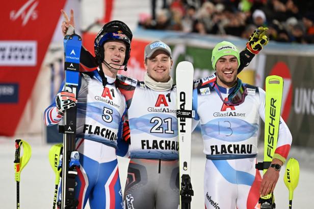 Flachau-Slalom: Strolz vergibt klare Führung, McGrath holt Premierensieg