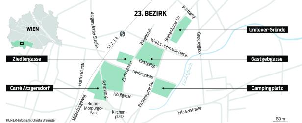 Atzgersdorf: Wie es aussieht, wenn fast 4.000 Wohnungen entstehen