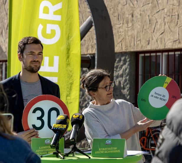 Grün-roter Vorstoß für Tempo 30 in der ganzen Stadt