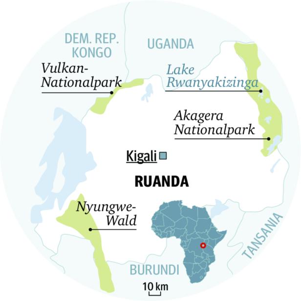 Akagera Nationalpark in Ruanda: Wiedergeborene Wildnis