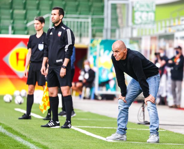 Hartbergs Neo-Trainer Klaus Schmidt "Was ist mit dem Haberer?"