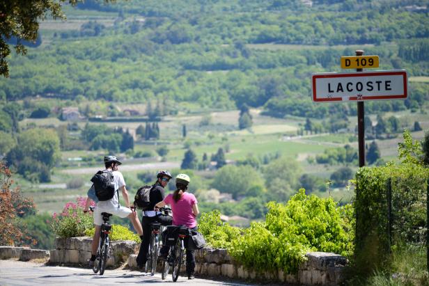 Radtour im französischen Luberon: Um die Bergkette