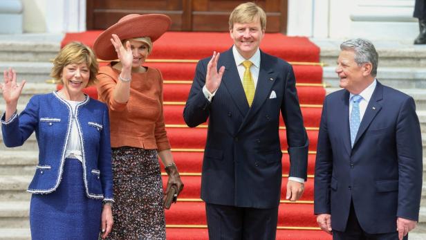 König Willem-Alexander und Königin Máxima der Niederlande zu Besuch in Deutschland.
