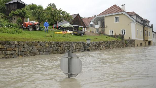 Flutwelle trifft Niederösterreich an der Donau mit voller Wucht