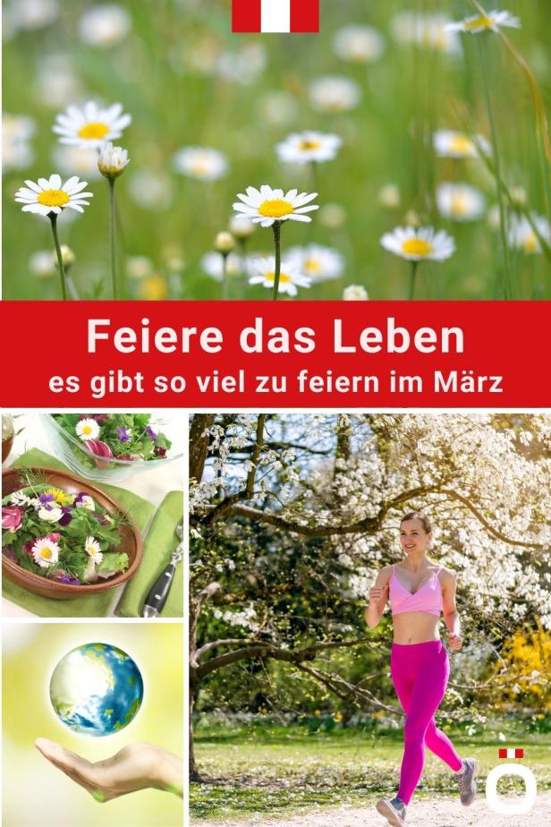 Feiere den März und den Frühling