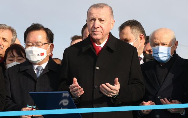 Erdogan hat jetzt die längste Hängebrücke der Welt