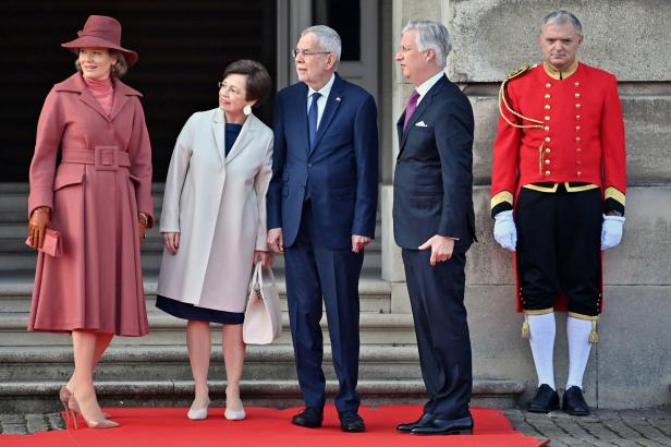 BELGIUM-AUSTRIA-ROYALS-DIPLOMACY