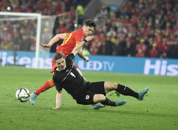 FUSSBALL WM-PLAY-OFF HALFINALE: WALES - ÖSTERREICH