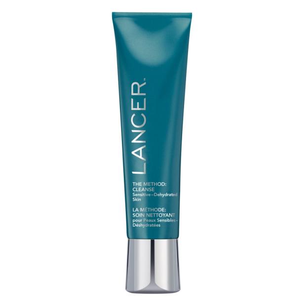 Eine Tube „The Method: Cleanse“ von Lancer für empfindliche, feuchtigkeitsarme Haut.