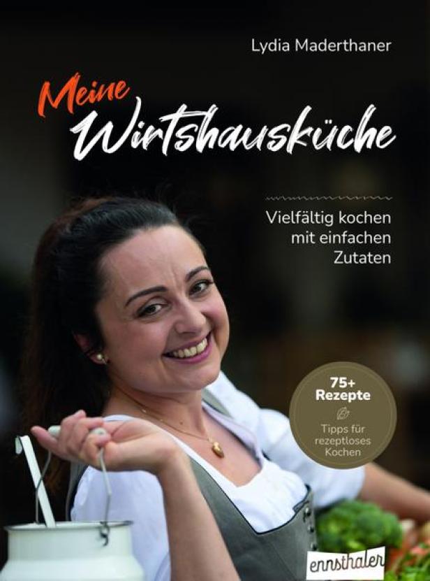 Das Cover des Kochbuchs „Meine Wirtshausküche“ von Lydia Maderthaner.