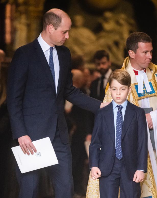 Körpersprache-Experte: "Unbehaglicher" Moment zwischen Prinz George und William
