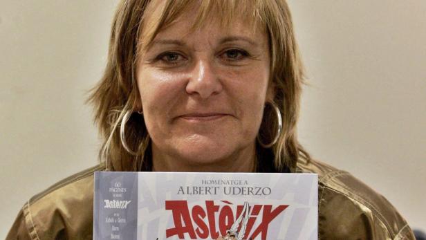 Sylvie Uderzo war bis 2007 Geschäftsführerin des Asterix-Verlages