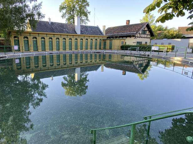 Quellen versiegt: Nur ein Becken heuer im Thermalbad Bad Fischau