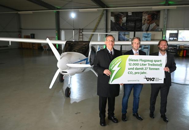 Österreich-Premiere: Erstes E-Flugzeug hebt in Bad Vöslau ab