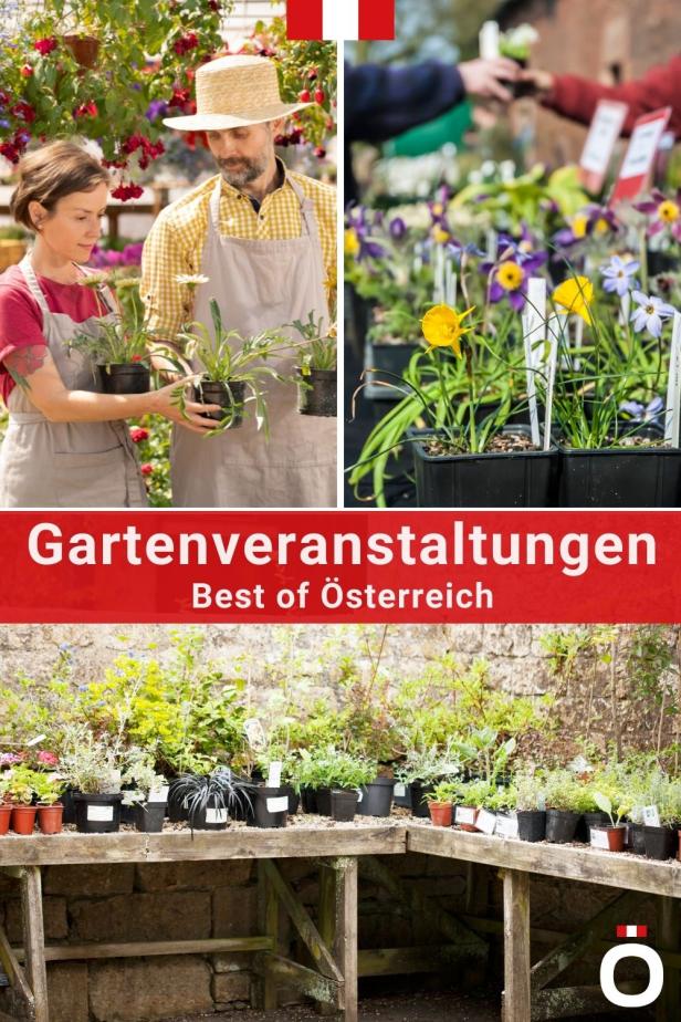 Die schönsten Gartenveranstaltungen in Österreich