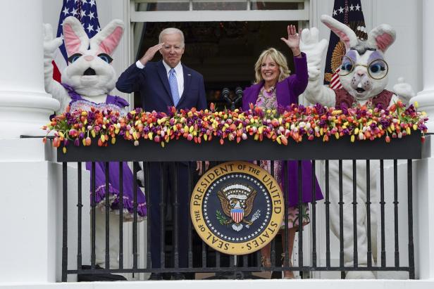 The 2022 White House Easter EGGucation Roll