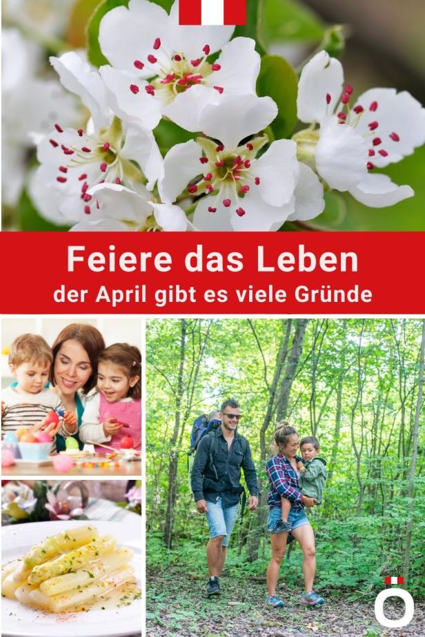 Im April gibt es viele Gründe, das Leben zu feiern