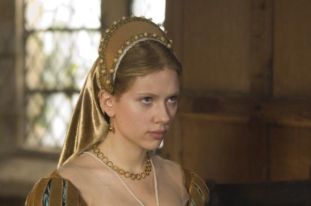 Scarlett Johansson als Anne Boleyn in „Die Schwester der Königin“.