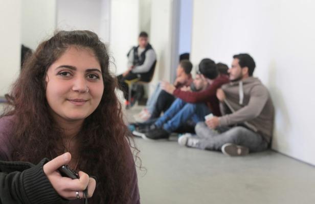 Erste Flüchtlinge ziehen ins ehemalige KURIER-Haus