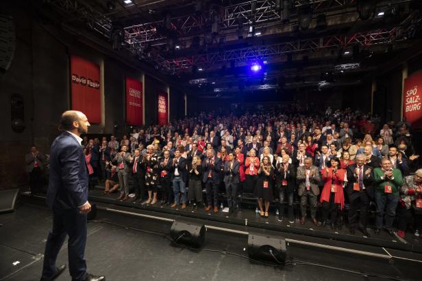 David Egger mit 93,3 Prozent offiziell zum Salzburger SPÖ-Chef gewählt