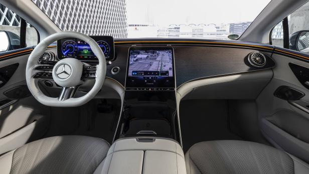 Mercedes EQE: Die elektrische Business-Limousine ist fast wie der große Bruder