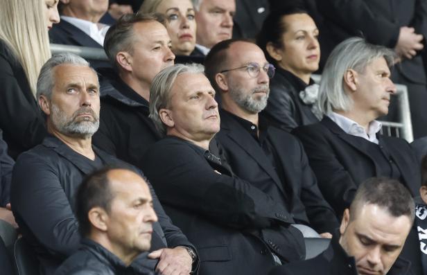 FUSSBALL-BUNDESLIGA / NACH DEM TOD VON IVICA OSIM: GEDENKVERANSTALTUNG SK PUNTIGAMER STURM GRAZ: SCHUPP / SCHOPP / MÄHLICH / PRILASSNIG