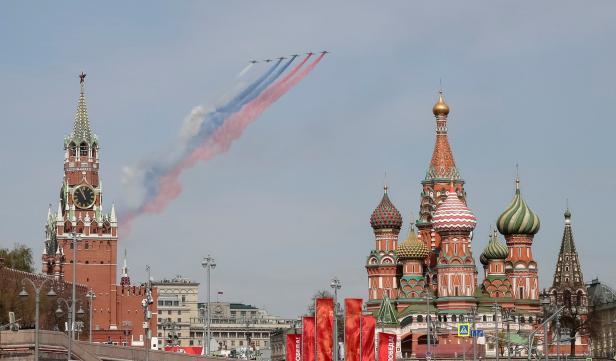 Moskau probt die Siegesparade