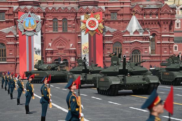 Moskau probt die Siegesparade