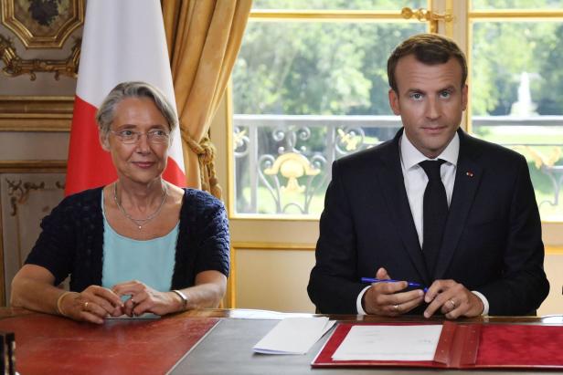 Frankreichs neues Führungsduo: Macron und Madame la première ministre