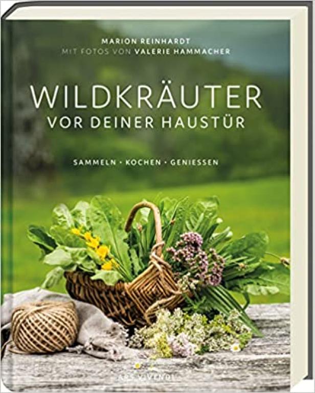 Das Cover des Buches „Wildkräuter vor deiner Haustür“ von Marion Reinhardt.