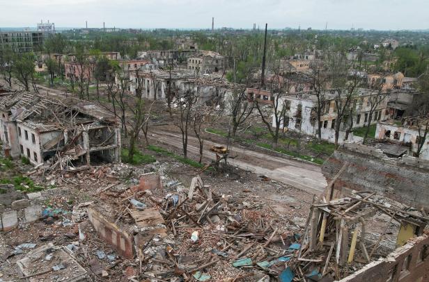 Mariupol und Donbass: Bilder zeigen Ausmaß der Zerstörung