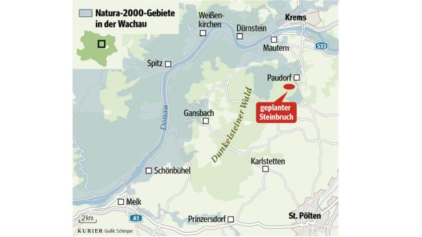 Paudorf: Etappensieg gegen Steinbruch