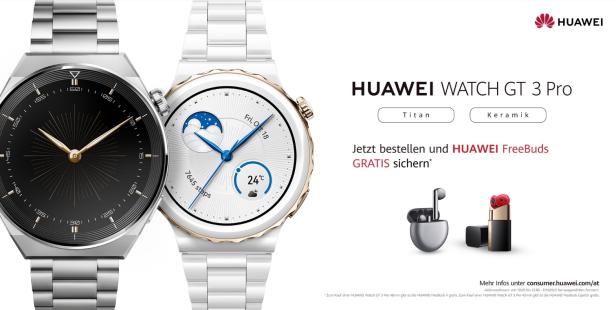 Smartwatch mit Wow-Effekt: Die neue Huawei Watch GT 3 Pro Titan glänzt auf ganzer Linie