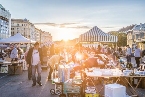 Wiens Flohmarkt-Fans bekommen eine Stunde geschenkt
