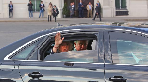 Prince Charles und Camilla in Wien