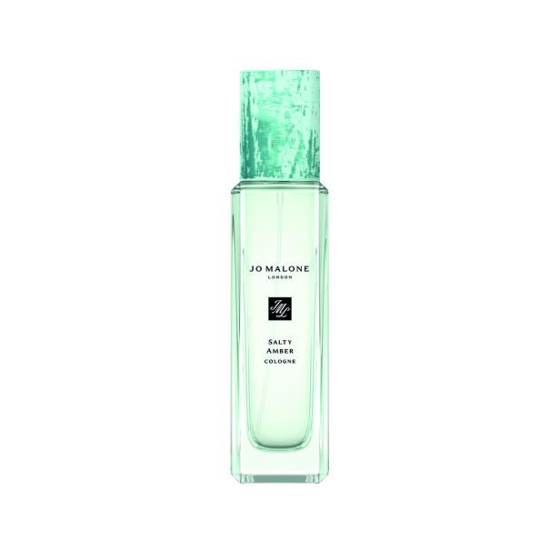 Eine Flasche „Salty Amber Cologne“ von Jo Malone London.