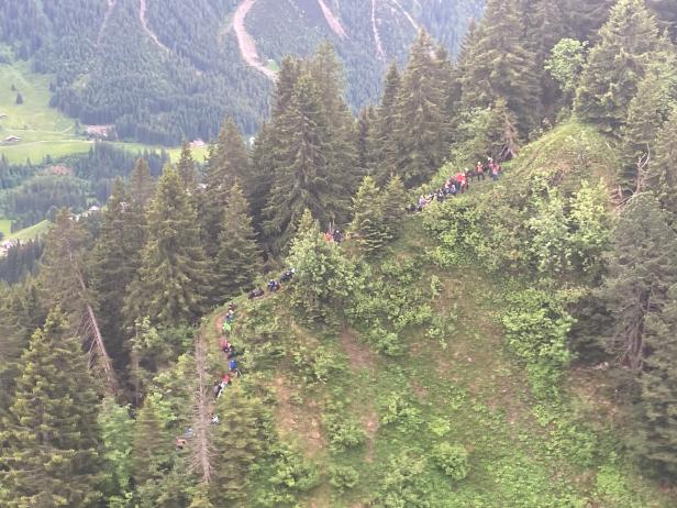 99 Schüler und acht Lehrer im Kleinwalsertal aus Bergnot gerettet