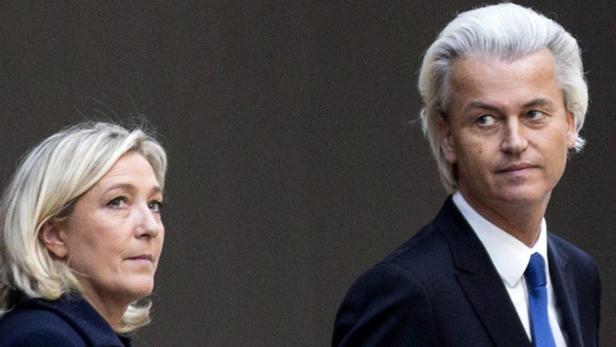 Marine Le Pen und Geert Wilders