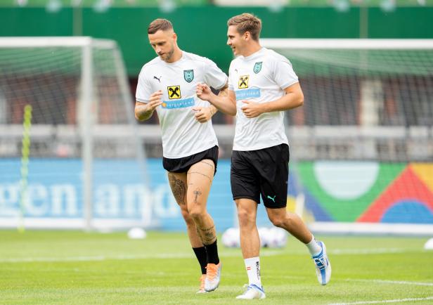 TRAINING DES ÖFB-NATIONALTEAMS VOR NATIONS LEAGUE SPIEL GEGEN DÄNEMARK