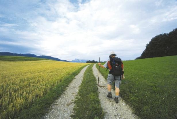 Packen, planen, pilgern: "Handbuch Pilgern" vom Rother Bergverlag