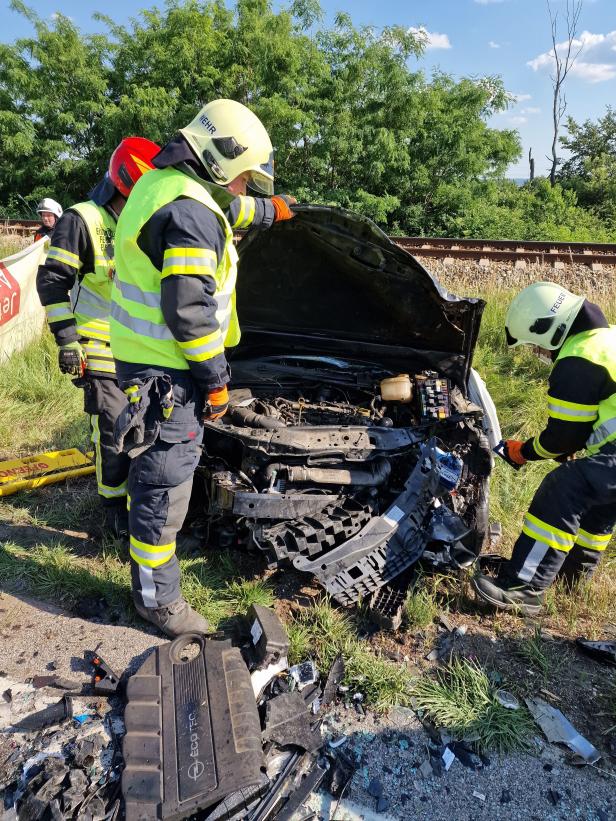 Kollision auf B50 bei Eisenstadt forderte drei Schwerverletzte