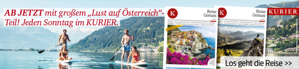 Lust auf Österreich in der ReiseGenuss Beilage des KURIER