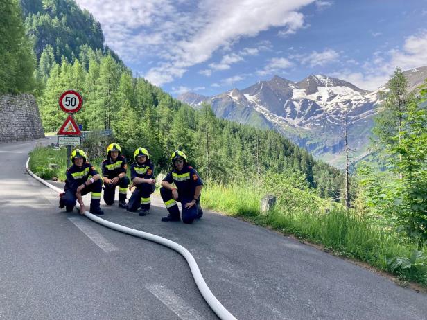 Weltrekord-Löschleitung auf den Großglockner: NÖ Feuerwehren dabei