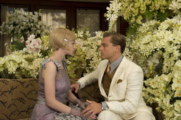 Carey Mulligan und Leonardo DiCaprio in einer Szene aus „Der große Gatsby“.
