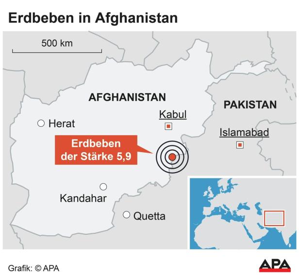Verheerendes Erdbeben in Afghanistan mit 1.000 Toten