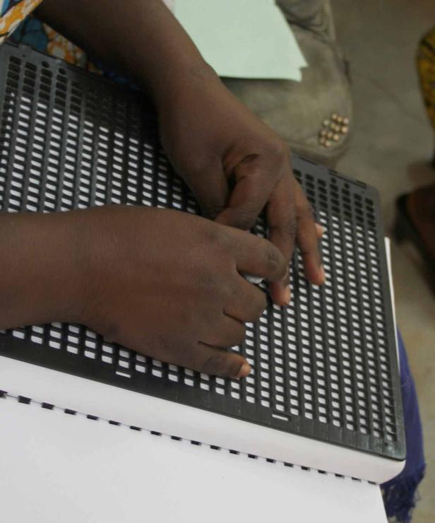 Lesen mit den Fingern