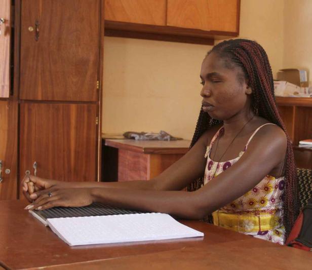 Lesen mit den Fingern