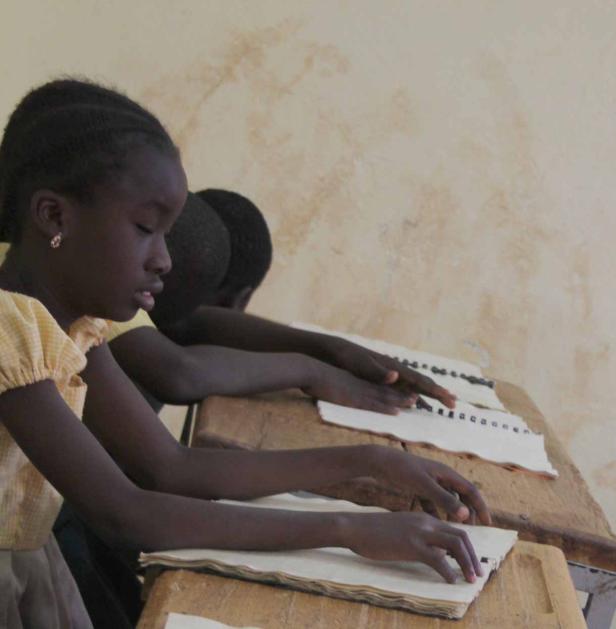 Lesen mit den Fingern